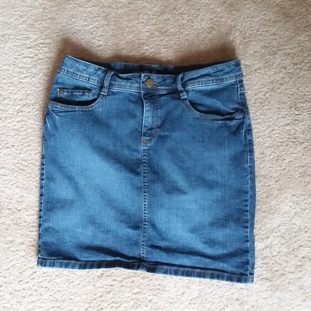 C&A Denim Mini Skirt